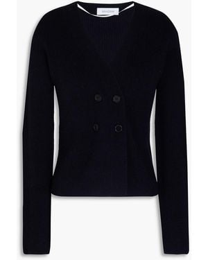 NAADAM Double-breasted Cashmere Cardigan - Blue
