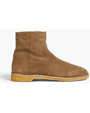 Isabel Marant Suede Chelsea Boots - Brown
