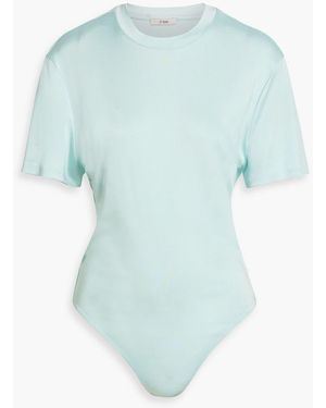 Et Ochs Sophia Stretch-jersey Bodysuit - Blue