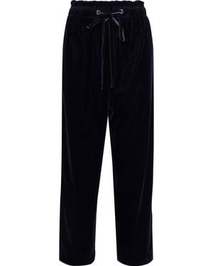 Antik Batik Gart Velvet Straight-Leg Pants - Blue