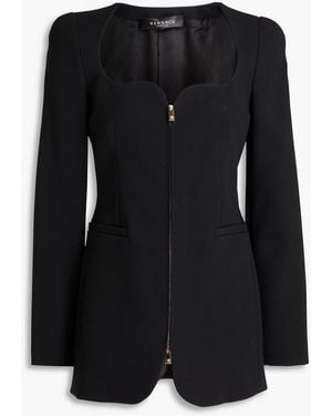 Versace Crepe Jacket - Black