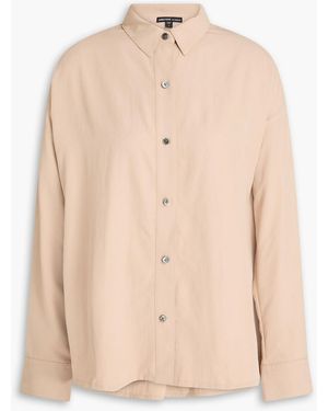 James Perse Sateen Shirt - Natural