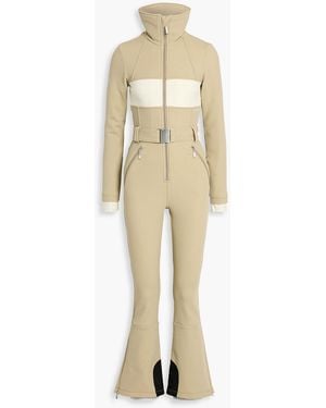 CORDOVA Fora Belted Stretch-shell Ski Suit - Natural