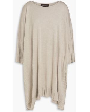 Eskandar Linen And Silk-Blend Jumper - Natural