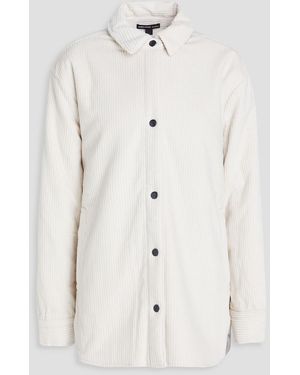 James Perse Cotton And Wool-blend Corduroy Jacket - Natural