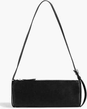 Proenza Schouler Silo Satin Shoulder Bag - Black