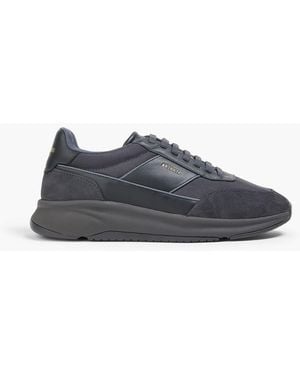 Axel Arigato Genesis Mesh And Suede Trainers - Blue