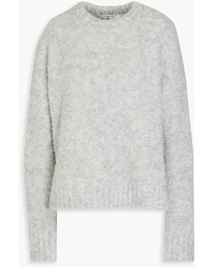 LE17SEPTEMBRE Bouclé Jumper - White