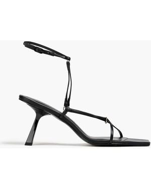 STUDIO AMELIA Sandalen "sissone 80" aus leder - Schwarz