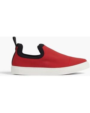 James Perse Slip-ons aus neopren - Rot