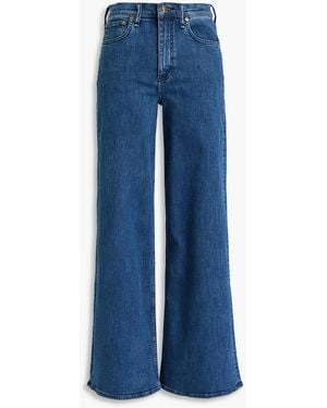 Rag & Bone Flexi Sofie High-Rise Wide-Leg Jeans - Blue