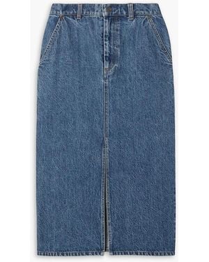 Co. Denim Skirt - Blue