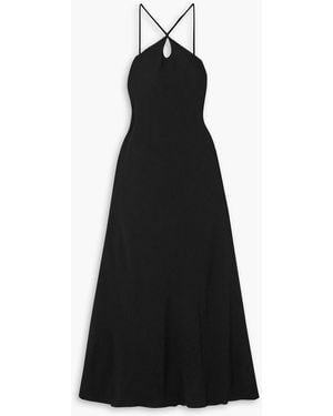 Three Graces London Katrina maxikleid aus jersey - Schwarz