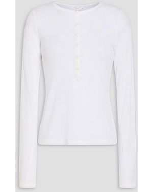 Rag & Bone Oberteil aus rippstrick - Weiß