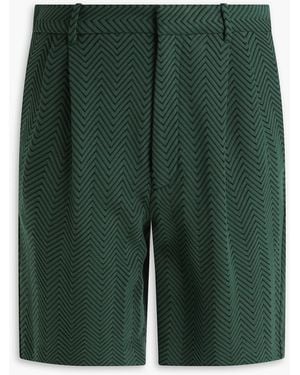Missoni Cotton-Blend Shorts - Green