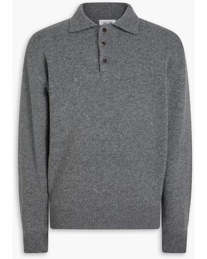 LE17SEPTEMBRE Knitted Polo Jumper - Grey