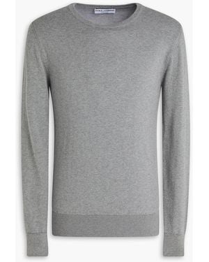 Dolce & Gabbana Cotton Jumper - Grey