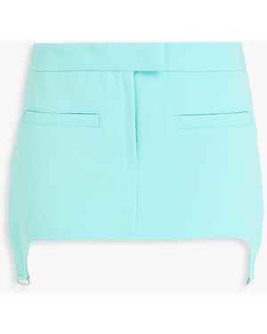 Courreges Twill Mini Skirt - Blue