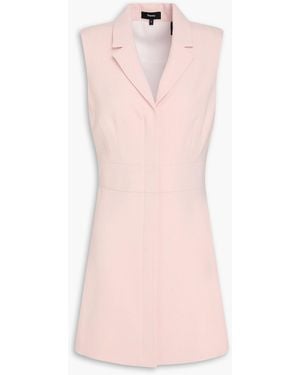 Theory Crepe Mini Dress - Pink