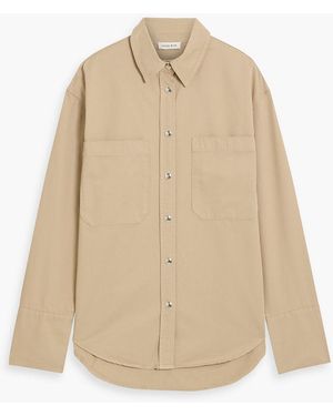 Anine Bing Cotton-Twill Shirt - Natural
