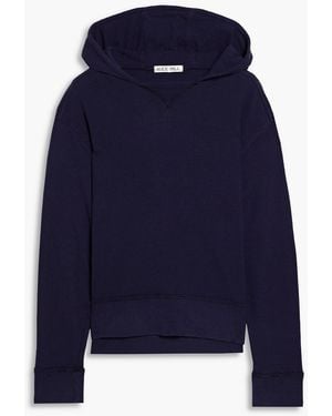 Alex Mill Cotton-Jersey Hoodie - Blue