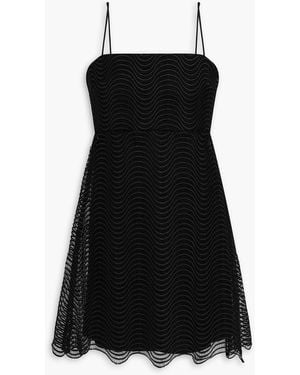 Shrimps Olwen Lace Mini Dress - Black