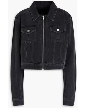 PAIGE Vivienne Denim Jacket - Black