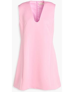 LEO LIN Briana Satin Mini Dress - Pink