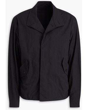 LE17SEPTEMBRE Jacke aus popeline in knitteroptik - Schwarz