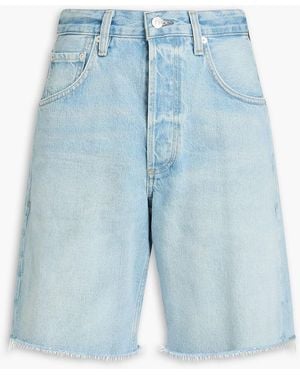 Citizens of Humanity Hayla Denim Shorts - Blue
