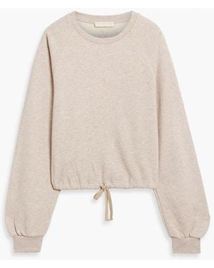 Ulla Johnson Hadley sweatshirt aus frottee aus einer baumwollmischung - Natur