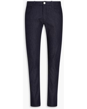 Giorgio Armani Slim-fit Denim Jeans - Blue