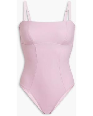 Bondi Born Paige Bandeau Swimsuit - Pink