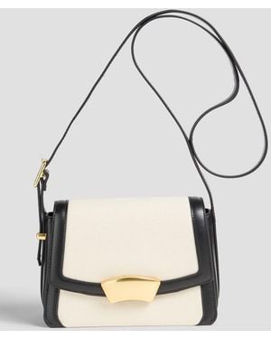 3.1 Phillip Lim Schultertasche "id" aus canvas und leder - Weiß