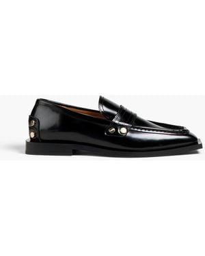 Ganni Embellished Loafers - Black