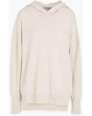 LeKasha 1918 Cashmere Hoodie - White