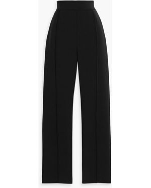 Carolina Herrera Crepe Slim-Leg Pants - Black
