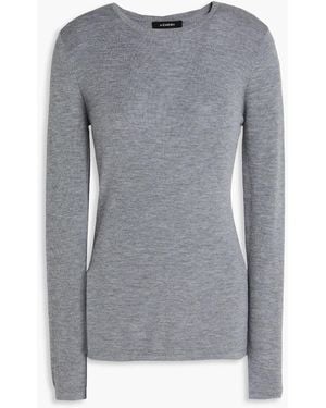 A.Emery Charlie Merino Wool Jumper - Grey