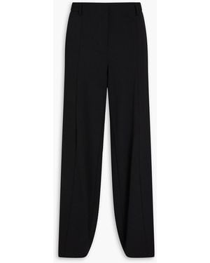 Jean Paul Gaultier Twill Tapered Trousers - Black