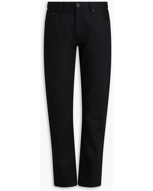 Off-White c/o Virgil Abloh Slim-Fit Printed Denim Jeans - Black