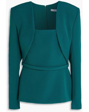 Safiyaa Samuela Crepe Top - Green