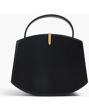 SAVETTE Leather Tote - Black