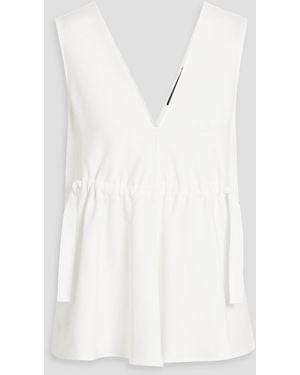 Proenza Schouler Casey Crepe Top - White