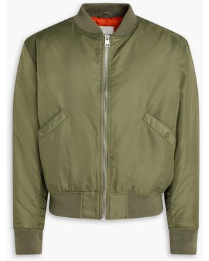 Sandro Shell Bomber Jacket - Green