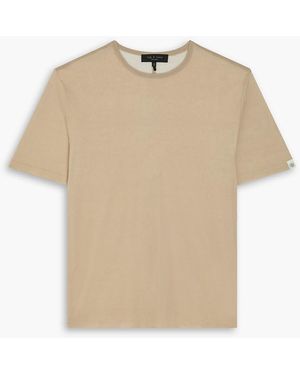 Rag & Bone Banks t-shirt aus baumwoll-jersey - Natur