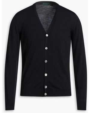 Slowear Wool-Blend Cardigan - Blue