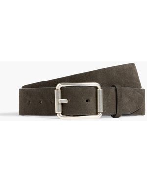 Rag & Bone Evan gürtel aus veloursleder - Grau
