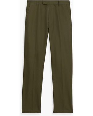Alex Mill Grant Cotton-Twill Pants - Green