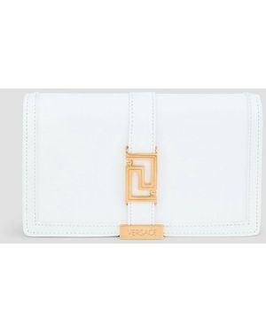 Versace Leather Wallet - White