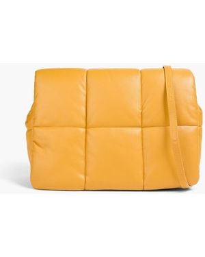 Stand Studio Wanda Quilted Clutch - Orange